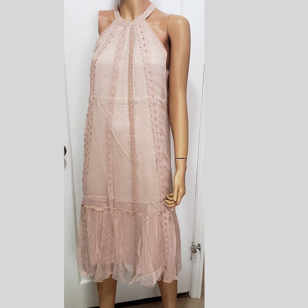 NWT SUNDANCE The Fay Halter Dress. Size L. - Picture 1 of 8
